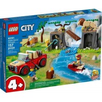LEGO City - Masina de teren pentru salvarea animalelor (60301)