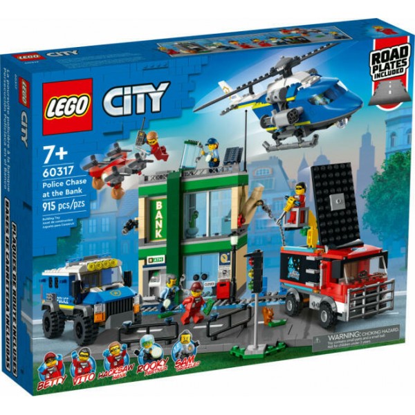 LEGO City – Urmarirea cu politia de la banca (60317)