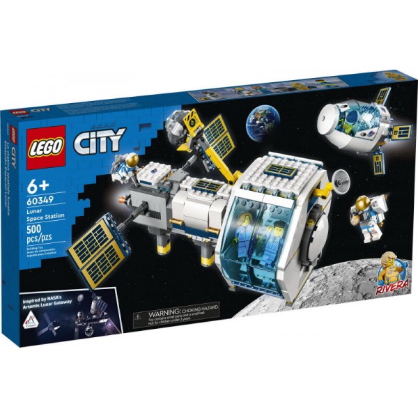 LEGO City - Stație spațială selenară (60349)