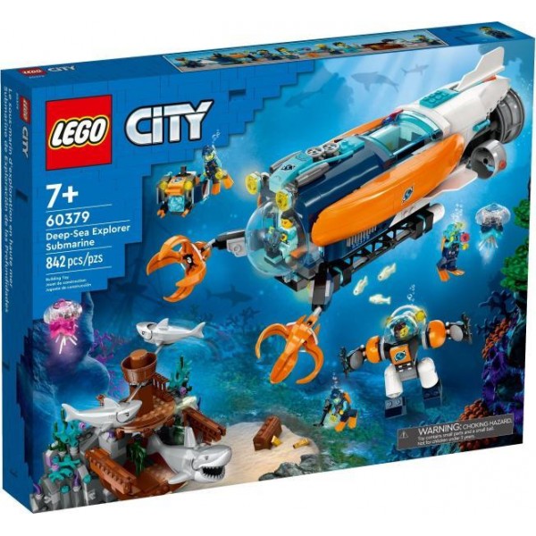 LEGO City - Submarin de explorare la mare adancime (60379)