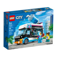 LEGO City - Camioneta-pinguin cu granita (60384)