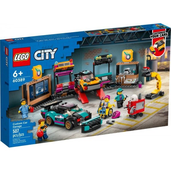 LEGO City - Service pentru personalizarea masinilor (60389)