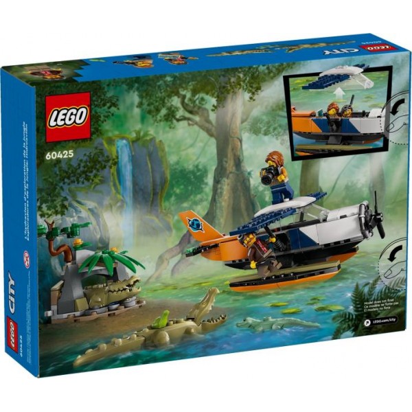 LEGO City - Hidroavionul unui explorator al junglei (60425)