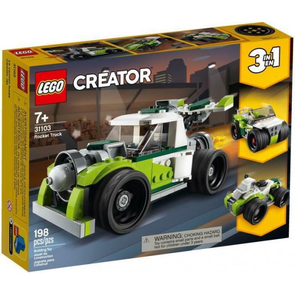 Informaţii magazin LEGO Creator - Camion racheta (31103)