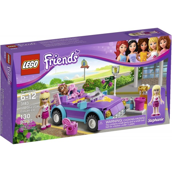 LEGO Friends - Mașina decapotabilă super tare a lui Stephanie (3183)
