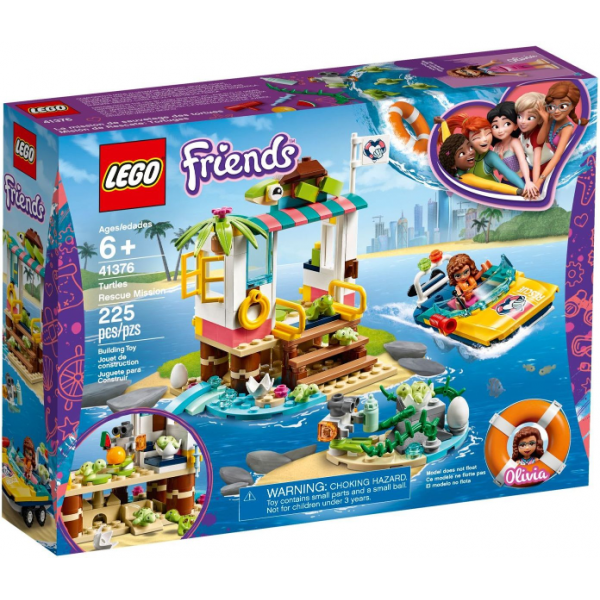 LEGO Friends - Misiunea de salvare a testoaselor 41376