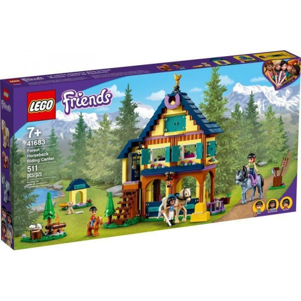 LEGO Friends - Centrul de echitație din pădure (41683)