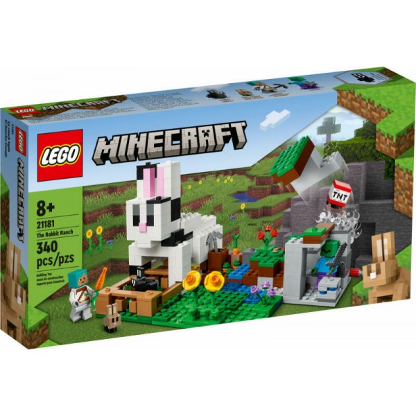LEGO Minecraft - Ferma de iepuri (21181)