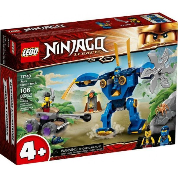 LEGO Ninjago - Robotul Electro al lui Jay (71740)