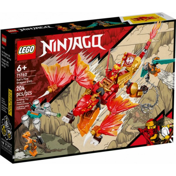 LEGO Ninjago - Dragonul EVO de Foc al lui Kai (71762)