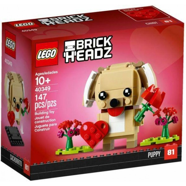 LEGO Brickheadz - Valentine's Puppy (40349) 
