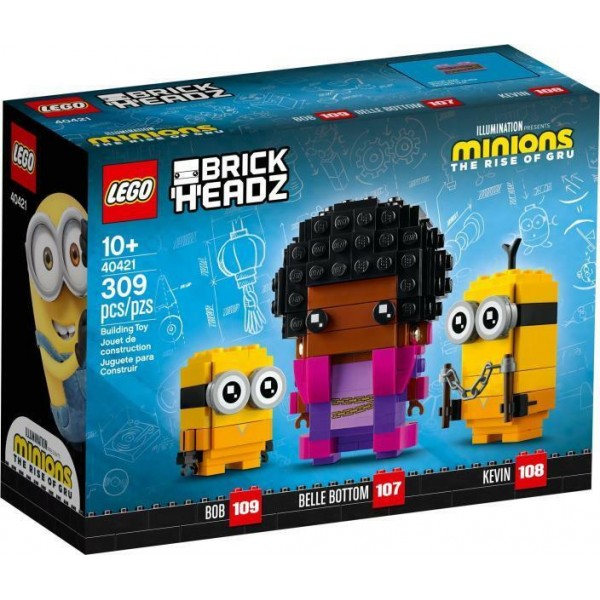LEGO Brickheadz - Bob, Belle Bottom, Kevin (40421)
