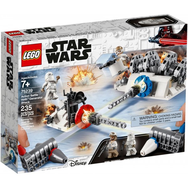 LEGO Star Wars - Atacul Generatorului Action Battle Hoth (75239)